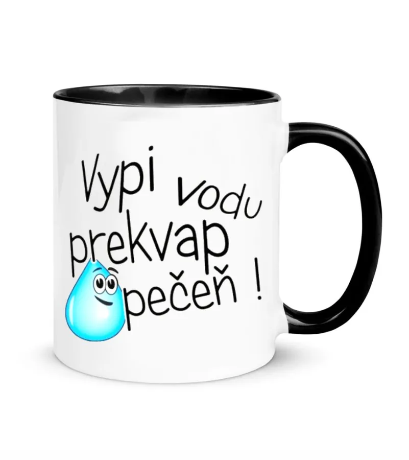 Hrnček Vypi vodu prekvap pečeň