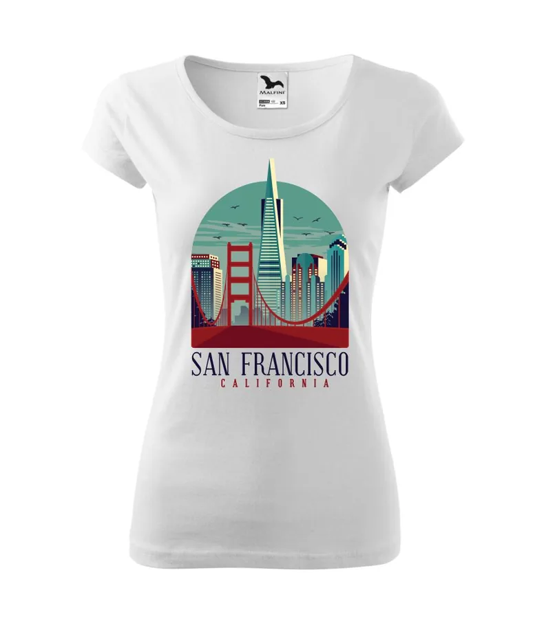 Dámske / pánske tričko San Francisco