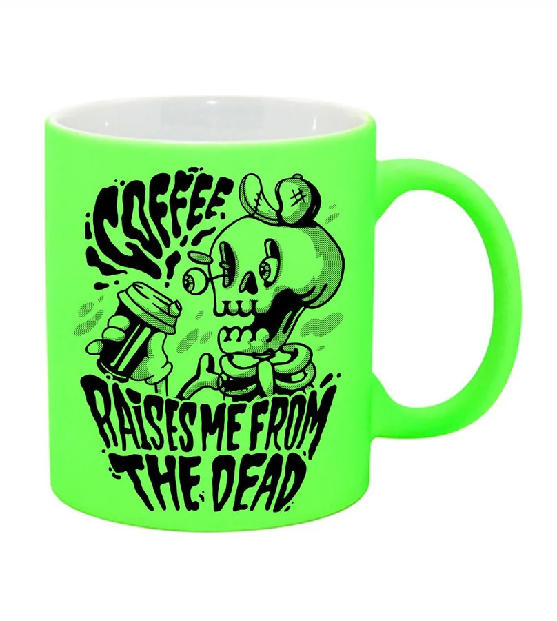 Hrnček matný neon Coffee