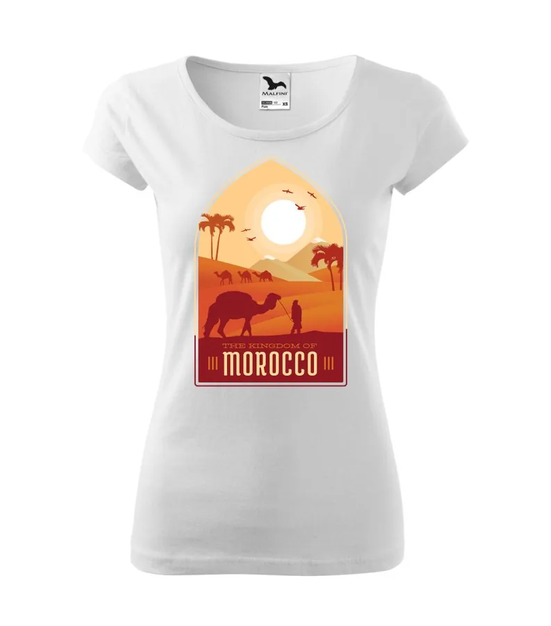 Tričko s potlačou Morocco