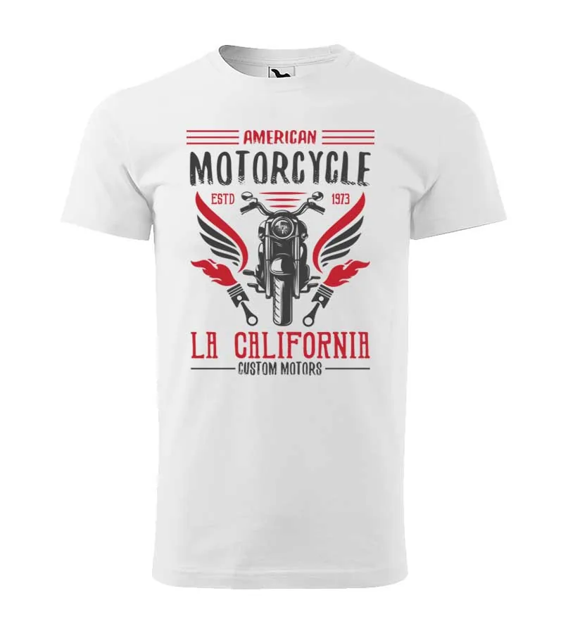 Moto tričko American motorcycle