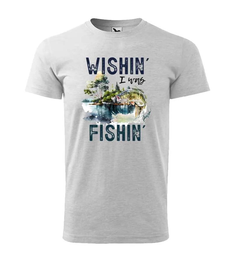 Rybárske tričko Wishin fishin