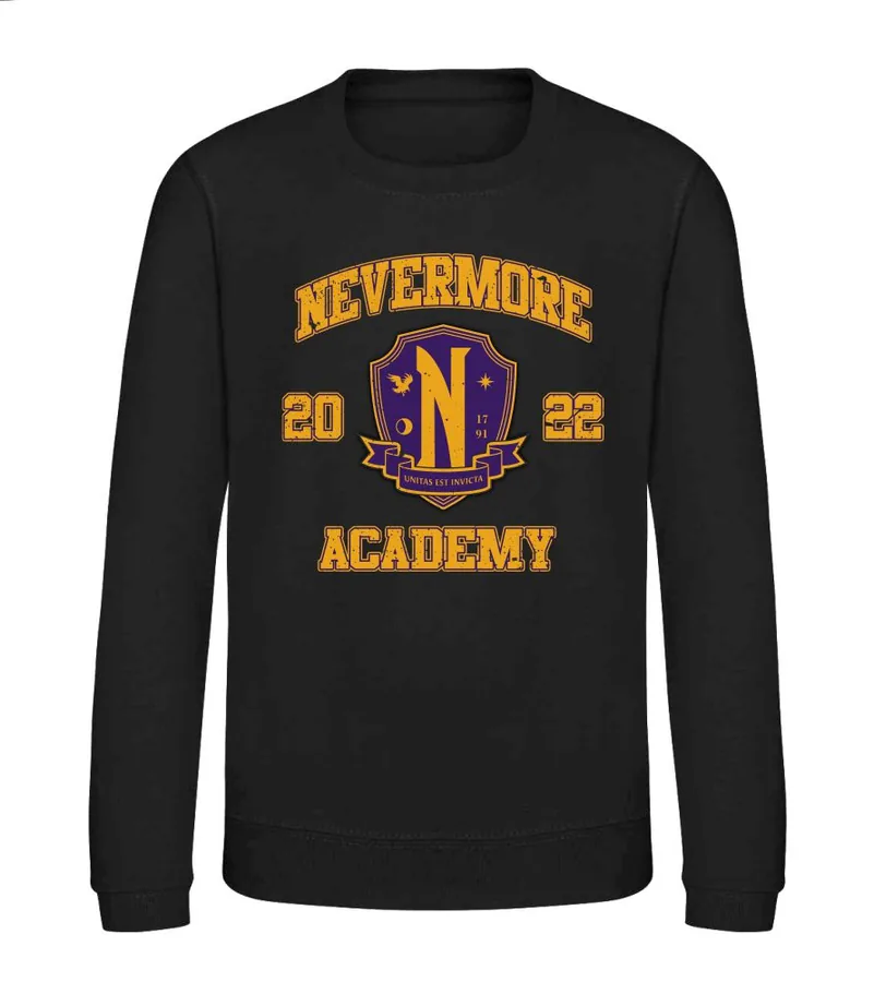 Detská mikina Nevermore academy