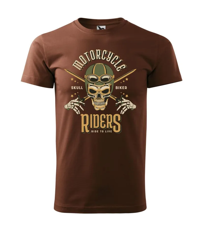Motorkárske tričko s potlačou Motorcycle riders