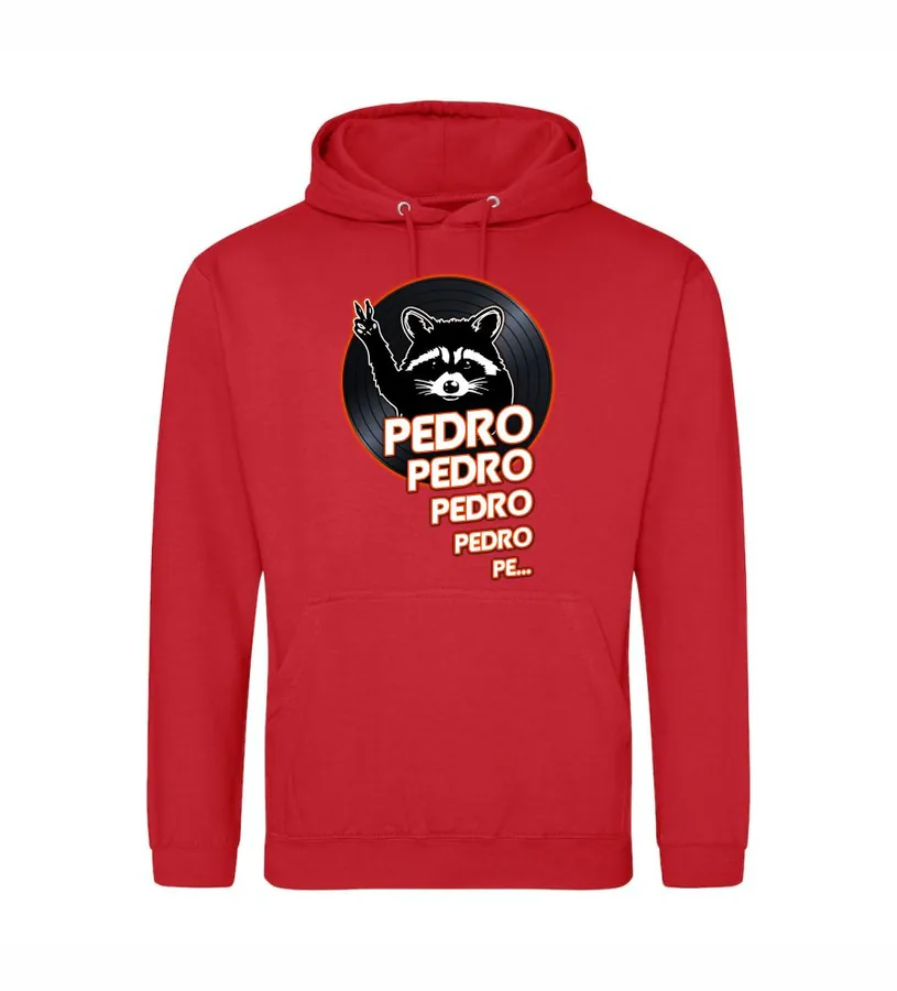 Kapucňová mikina s potlačou Pedro pedro pe...