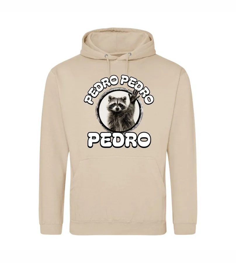 Kapucňová mikina s potlačou Pedro