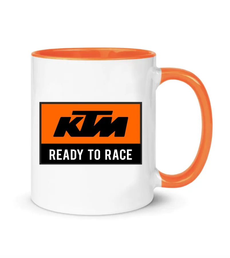 Hrnček s potlačou KTM ready to race