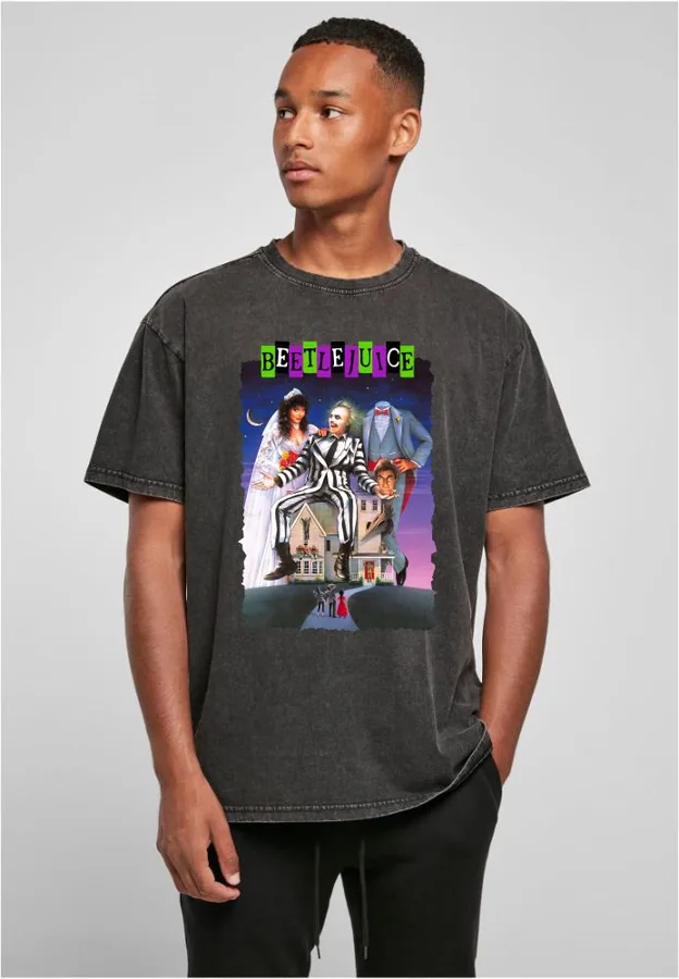 Unisex tričko oversize Beetlejuice