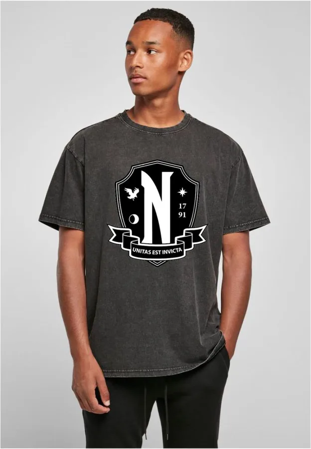 Unisex tričko oversize Nevermore Academy