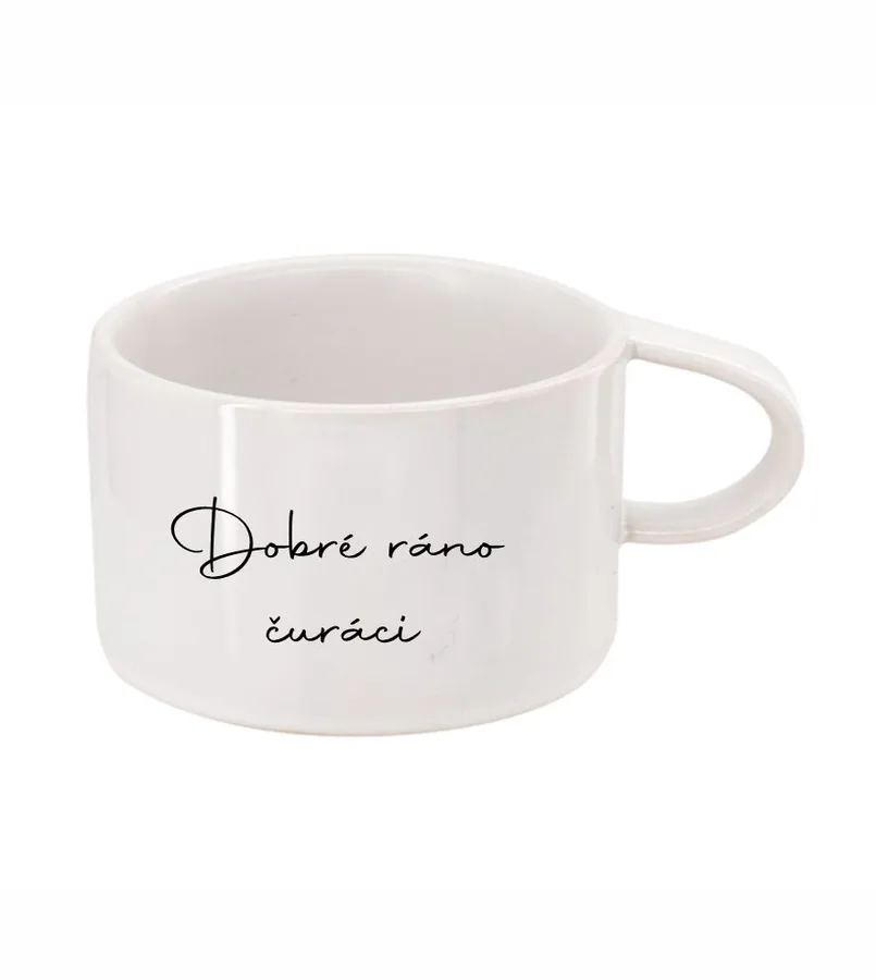 Hrnček s potlačou Dobré ráno čuráci