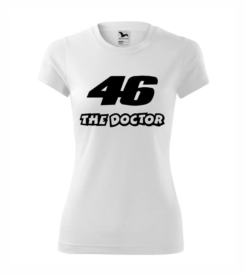 Funkčné Cool-DRY moto tričko s potlačou The Doctor