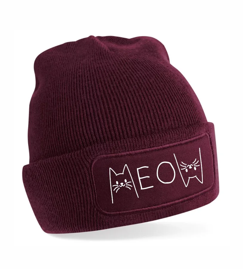 Zimná čiapka MEOW