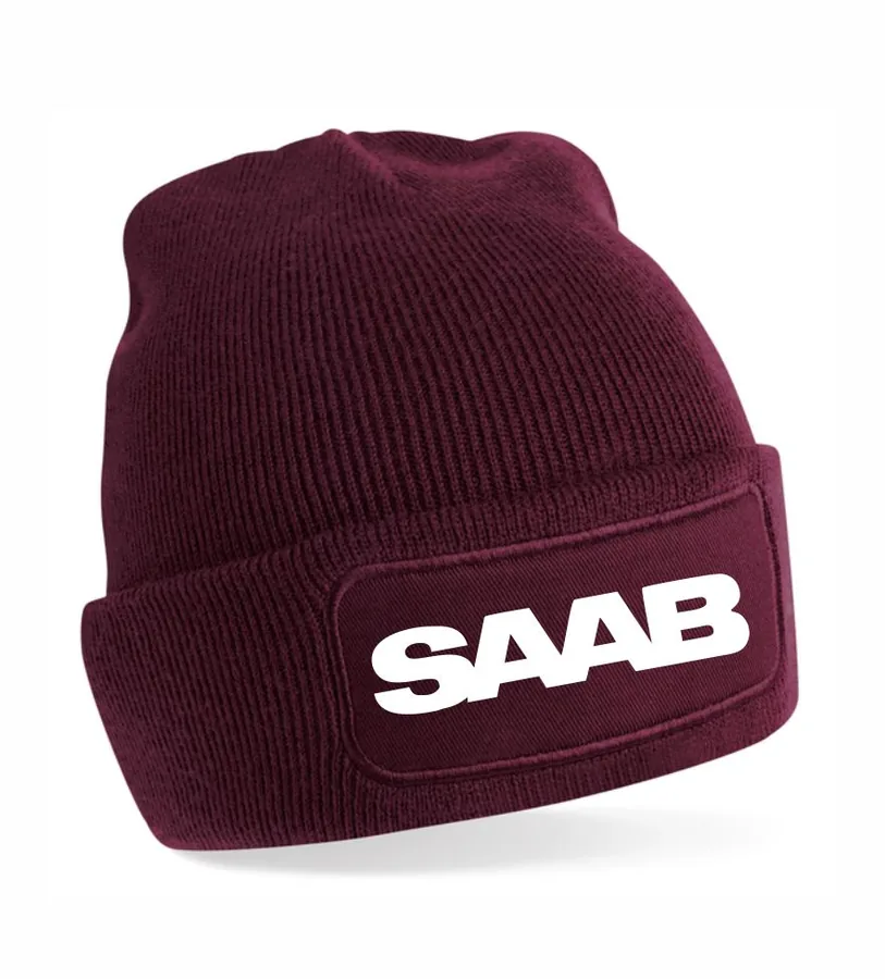 Zimná čiapka s motívom Saab
