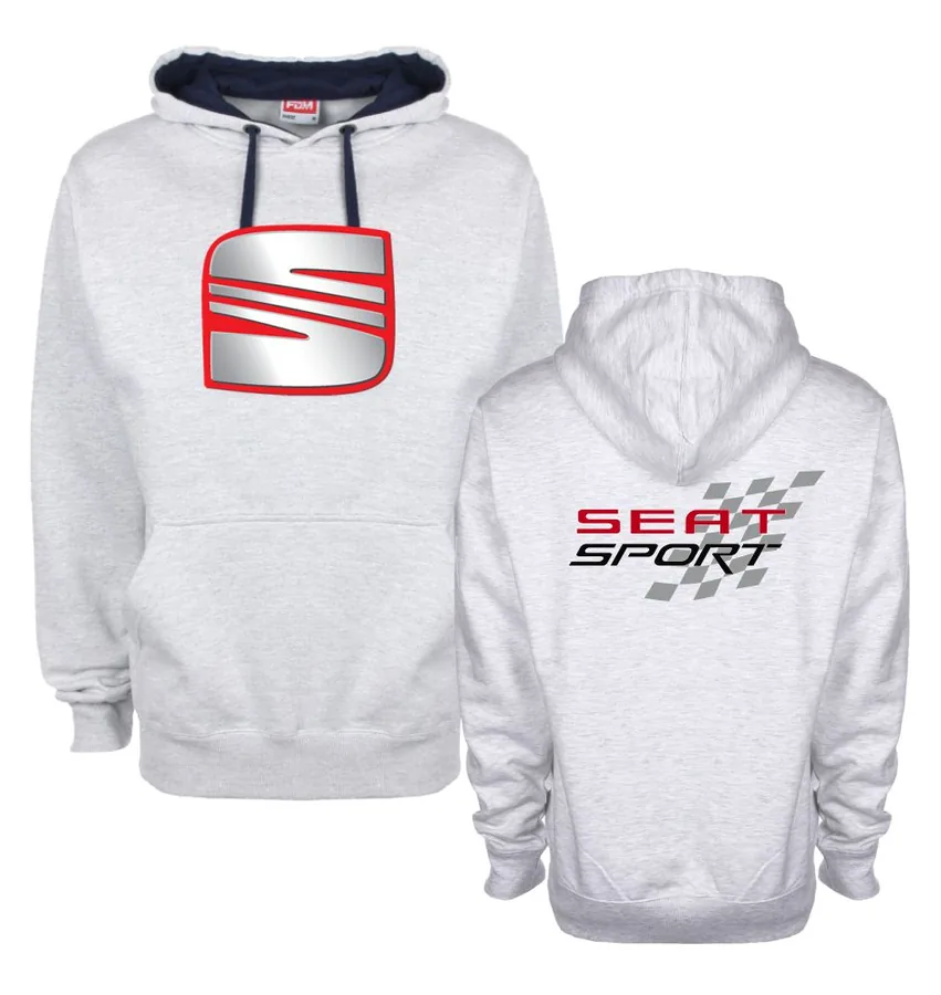 Kapucová mikina s motívom Seat