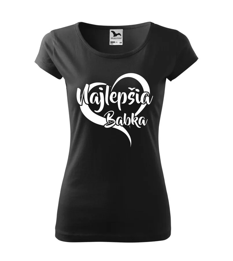 Tričko s potlačou najlepšia babka