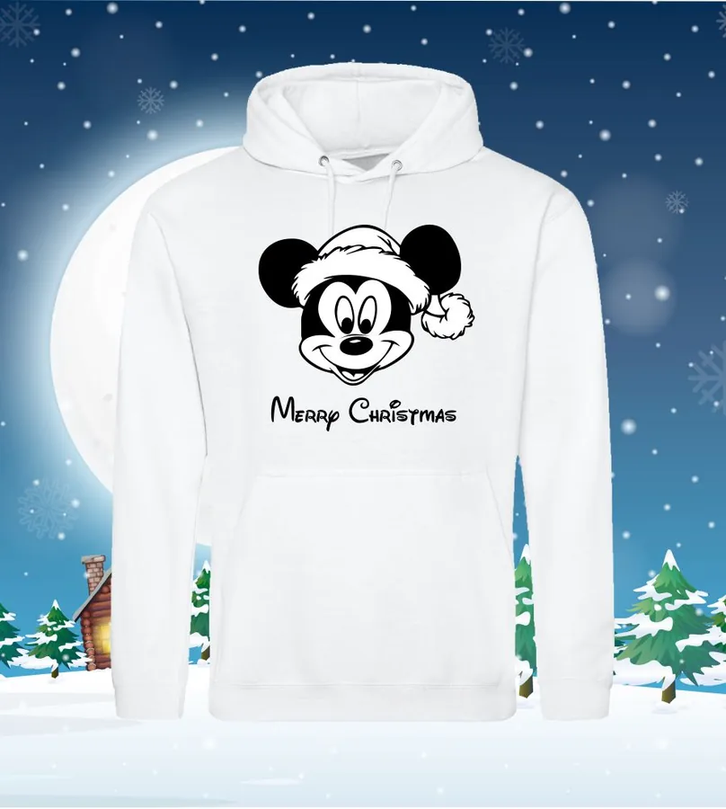Pánska mikina s kapucou Mickey