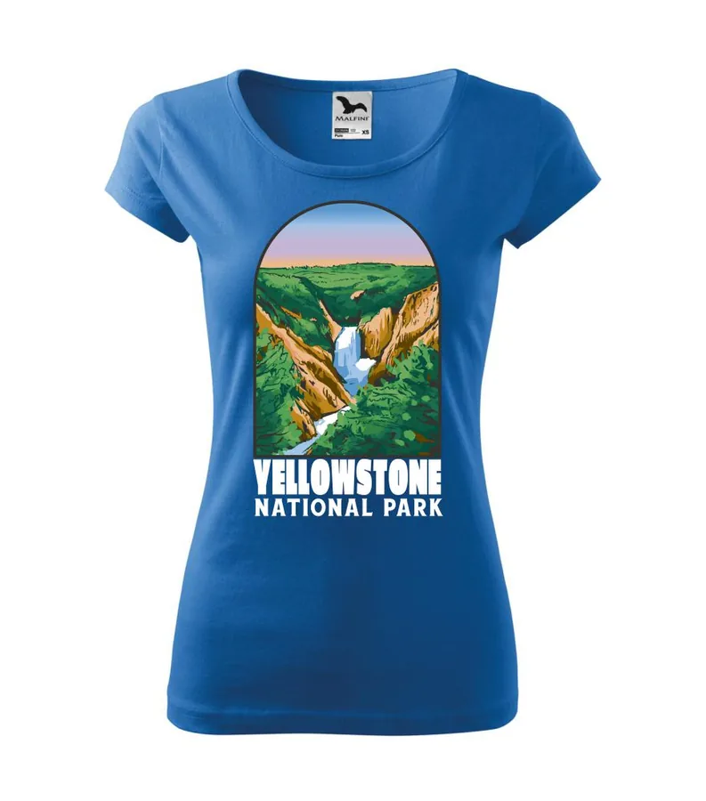 Tričko s potlačou Yellowstone