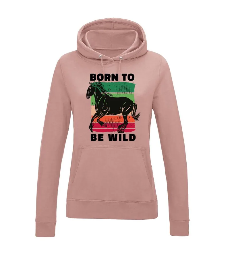 Dámska mikina s potlačou Born To Be Wild