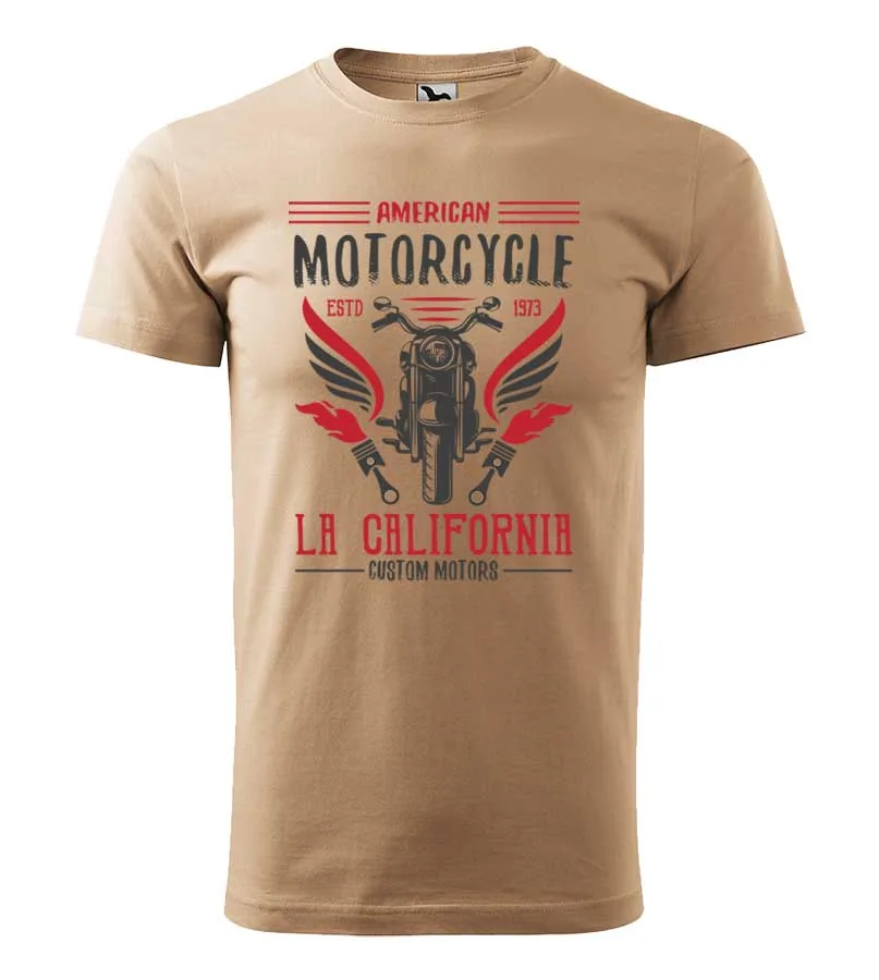 Moto tričko American motorcycle