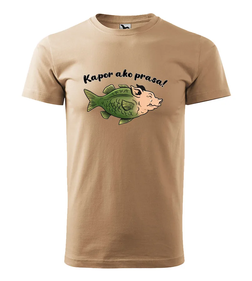 Rybárske tričko Kapor ako prasa!