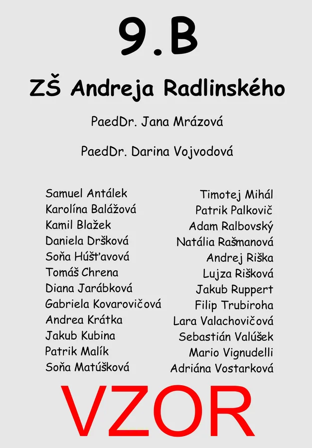 Absolventské tričko s motívom Pat a Mat