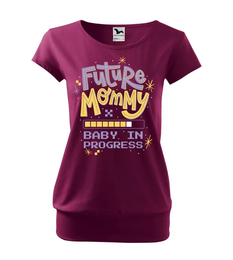Tehotenské tričko s nápisom Future Mommy
