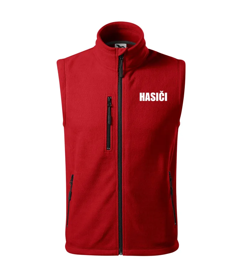 Unisex fleecová vesta Hasiči