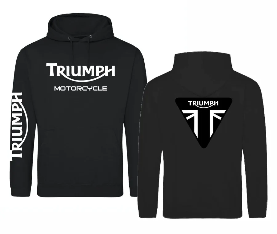 Kapucová mikina Triumph motorcycle