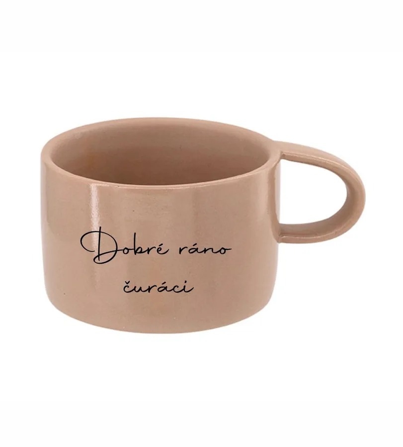Hrnček s potlačou Dobré ráno čuráci