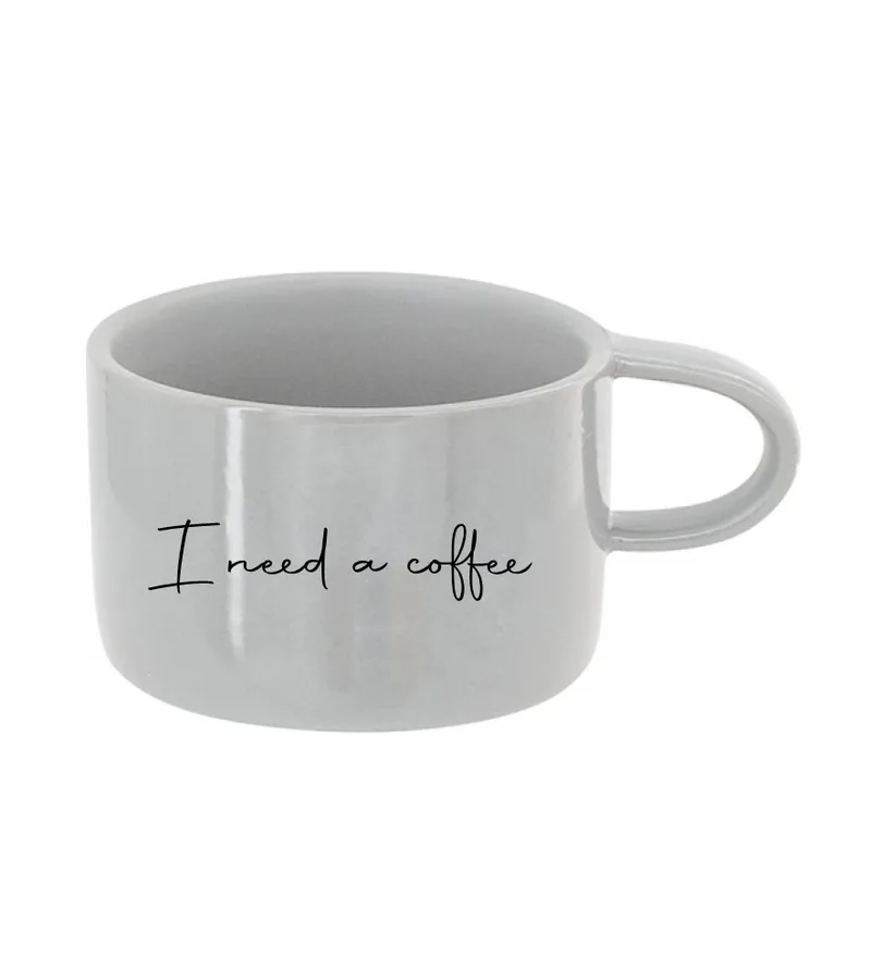 Hrnček s potlačou I need a coffee