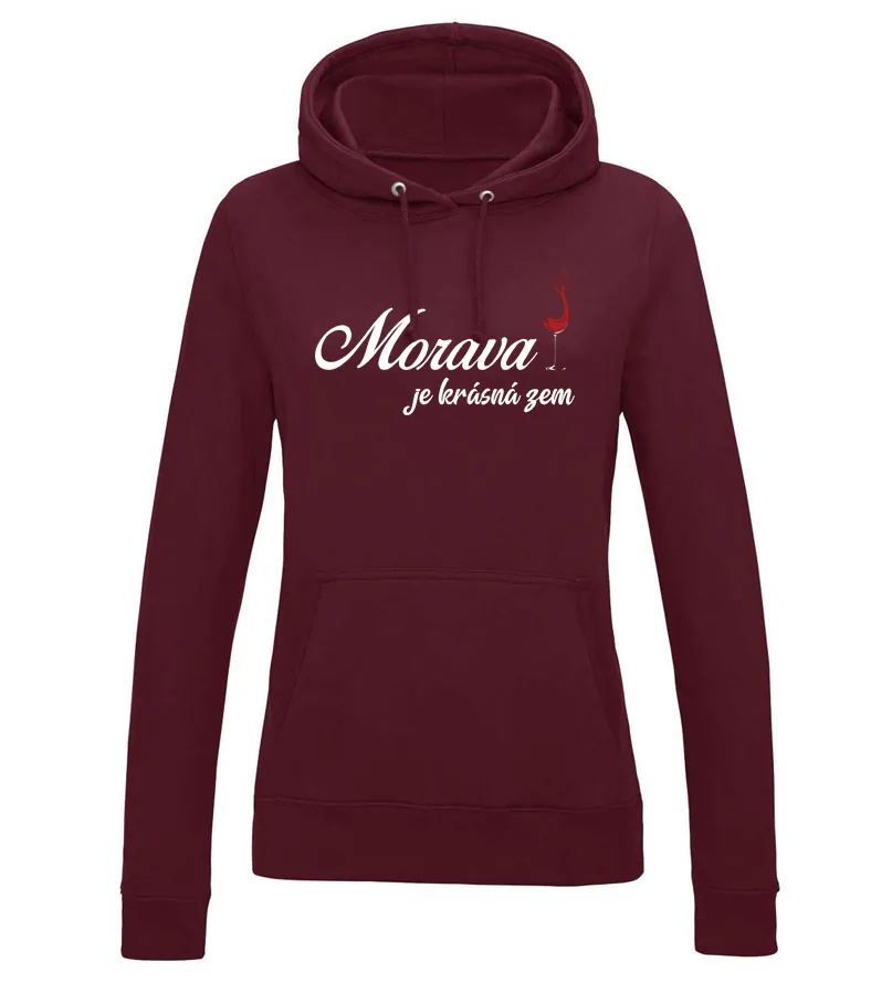 Dámska mikina Morava je krásná zem