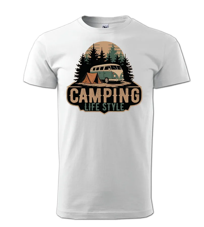 Tričko Camping life style