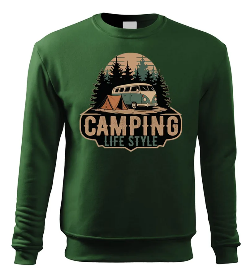 Mikina Camping life style