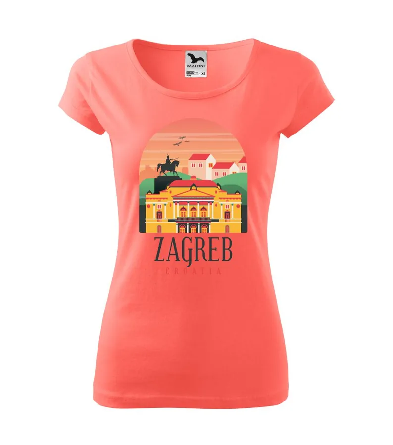 Dámske / pánske tričko Zagreb
