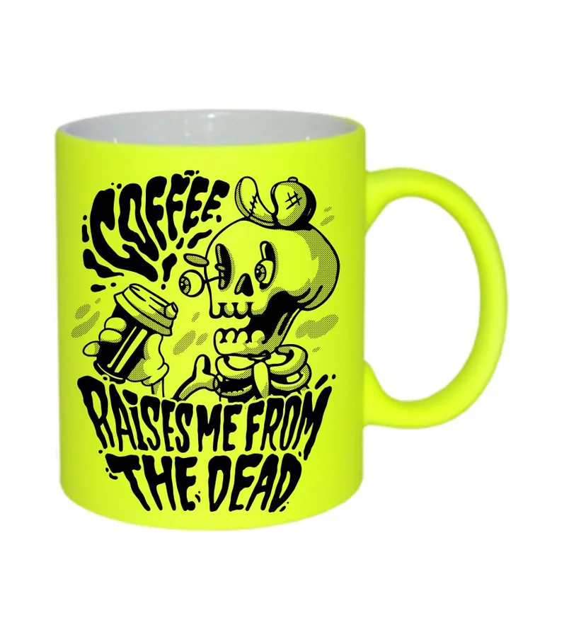 Hrnček matný neon Coffee