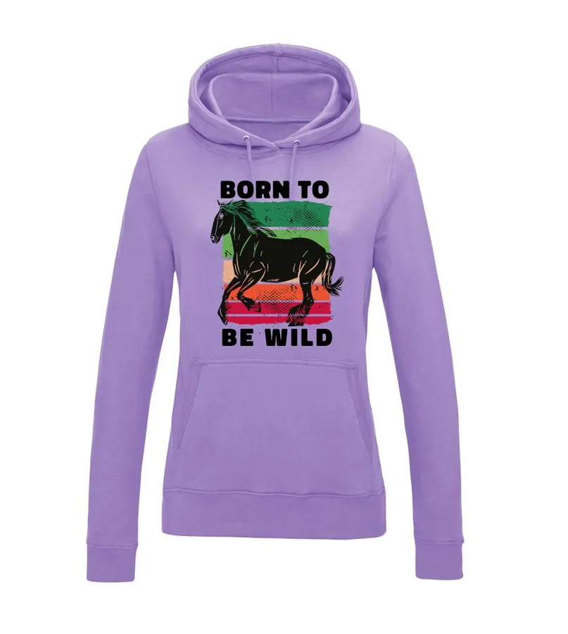 Dámska mikina s potlačou Born To Be Wild