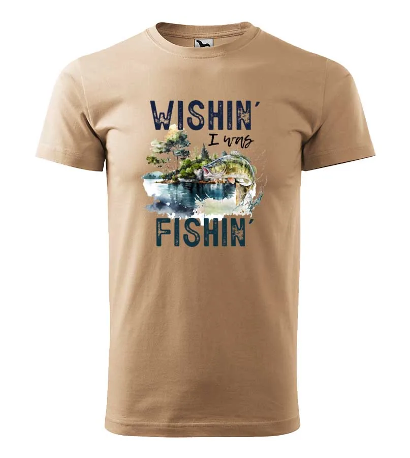 Rybárske tričko Wishin fishin
