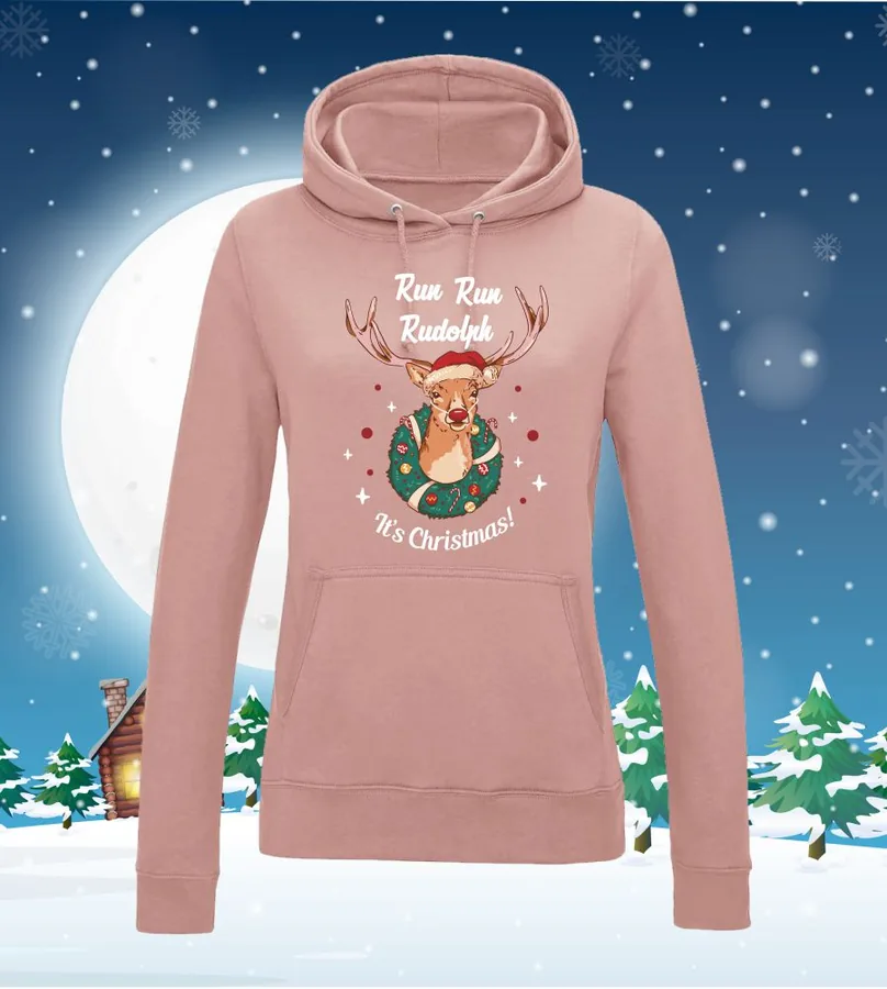 Mikina Run run Rudolph
