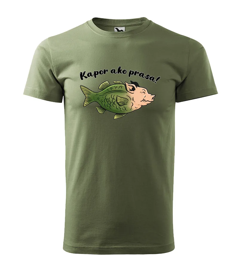 Rybárske tričko Kapor ako prasa!