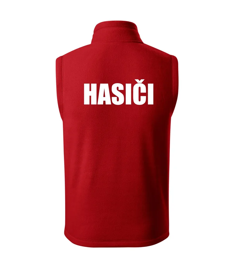 Unisex fleecová vesta Hasiči