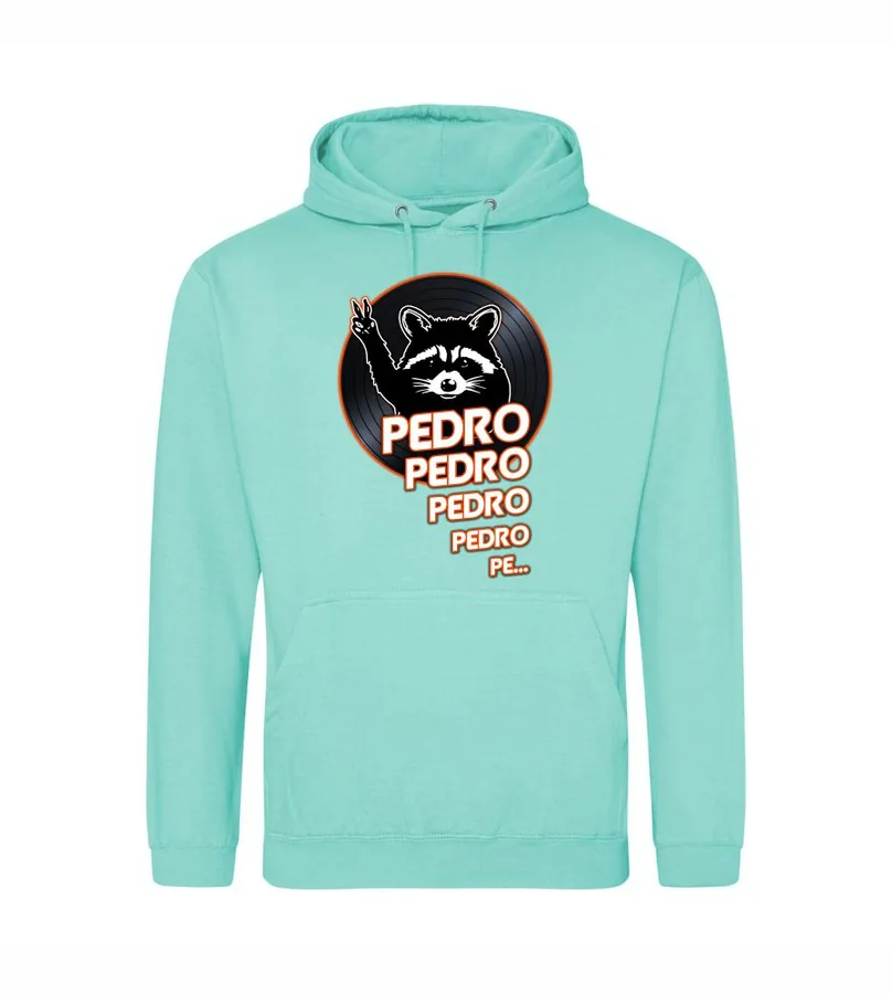 Kapucňová mikina s potlačou Pedro pedro pe...