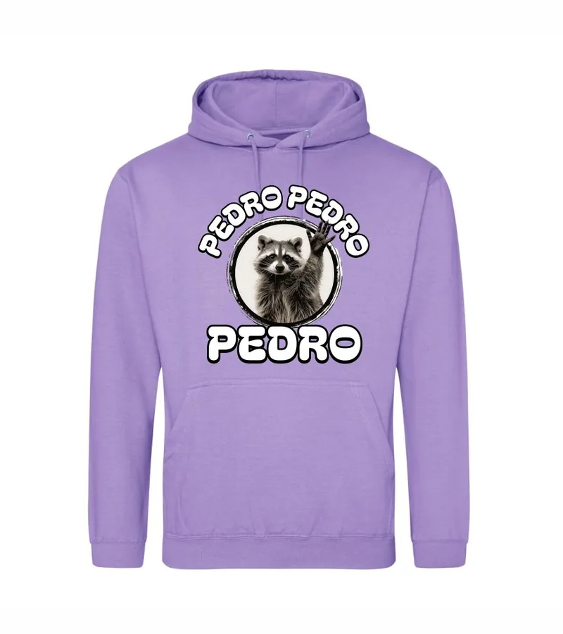 Kapucňová mikina s potlačou Pedro