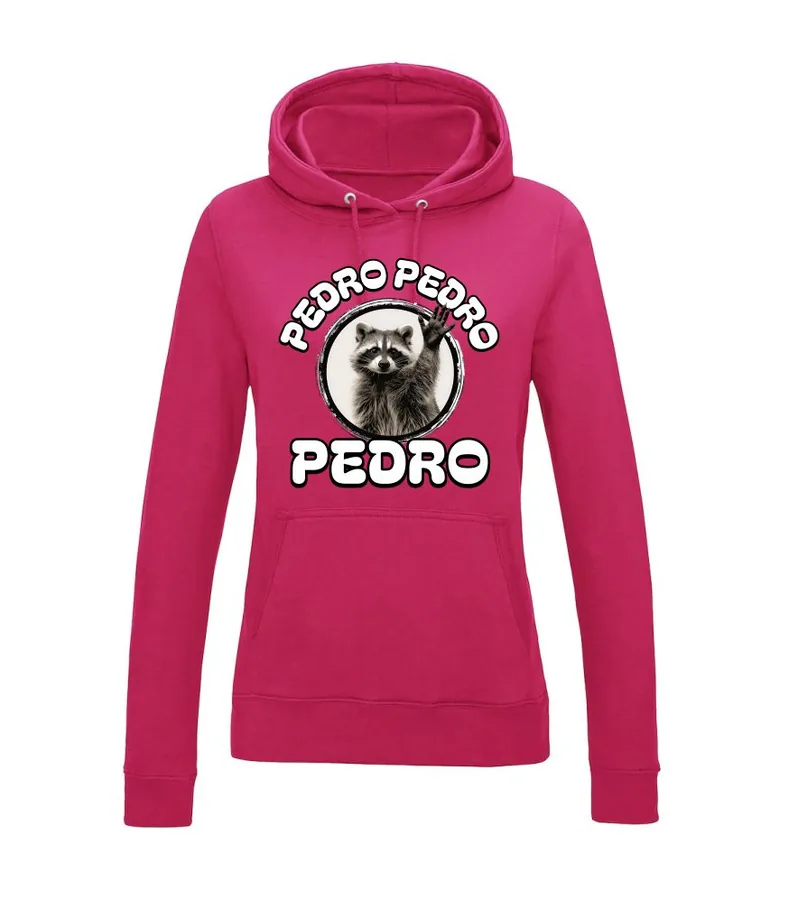 Dámska kapucňová mikina s potlačou Pedro