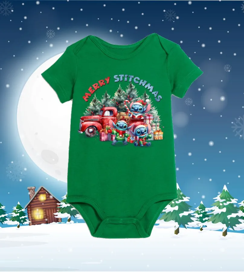 Detské body Merry Stitchmas