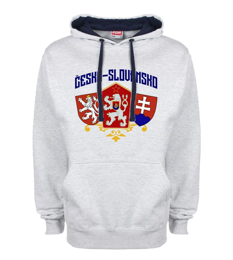 Mikina s potlačou Česko - Slovensko