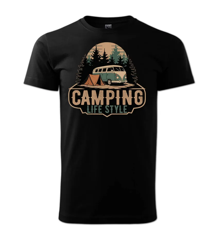 Tričko Camping life style