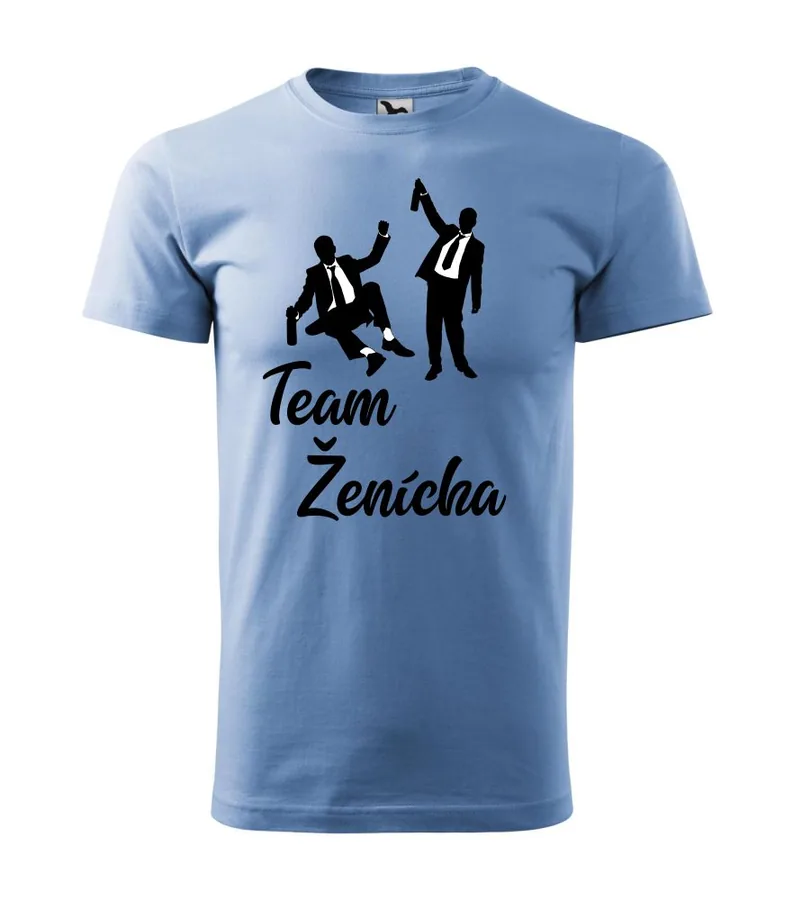 Tričko na rozlúčku so slobodou Team ženícha