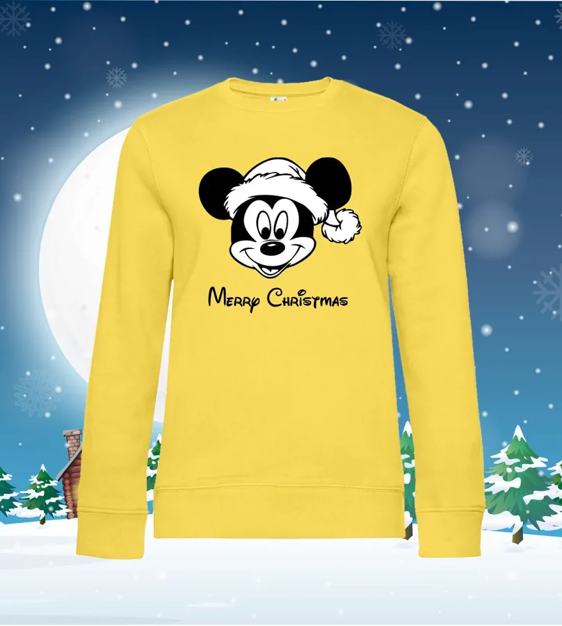Dámska mikina bez kapuce Mickey