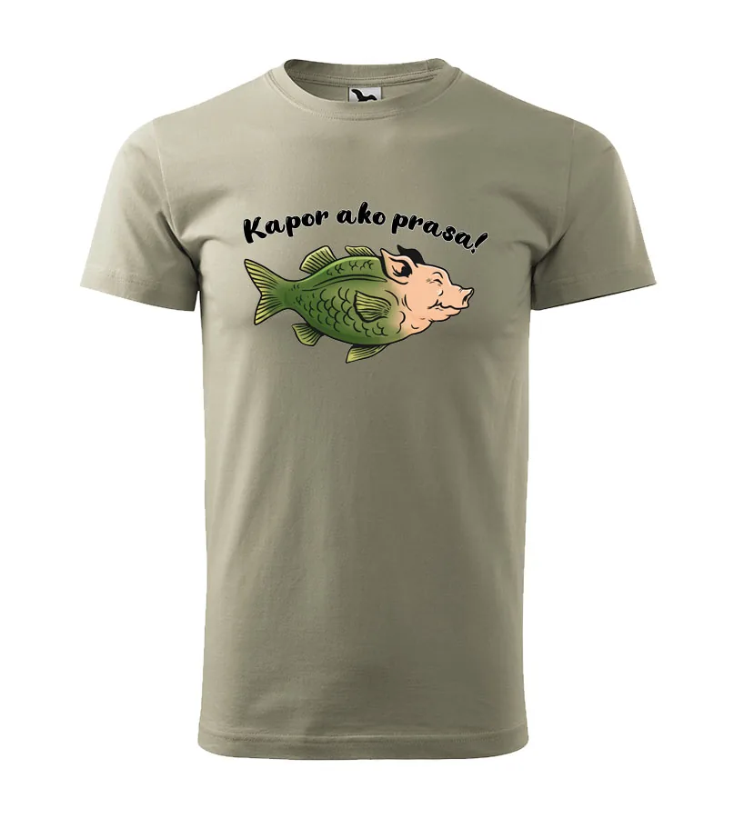 Rybárske tričko Kapor ako prasa!
