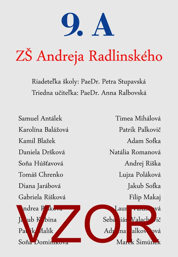 Absolventské tričko s motívom NASA